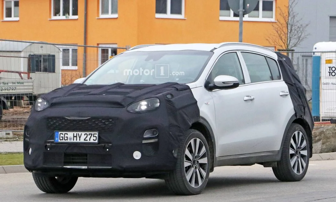 kia sportage 2019, kia sportage 2019 facelift, kia sportage 2019 fotos espia, kia sportage 2019 spy shots