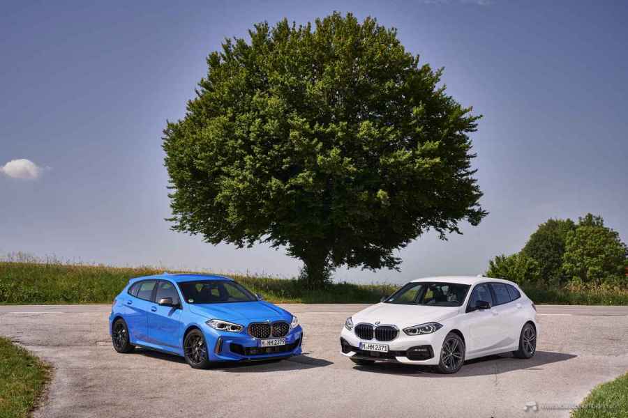 BMW M135i and BMW 118d