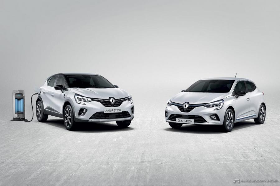 2020 - Nouveau Renault CAPTUR E-TECH Plug-in et Nouvelle Renault CLIO E-TECH