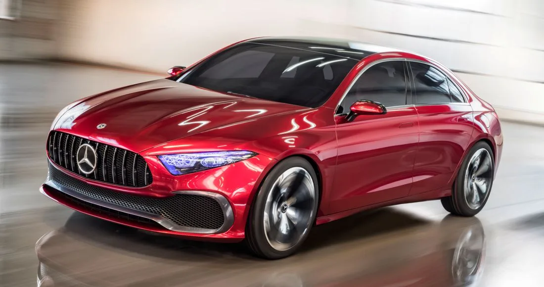 mercedes benz concept a sedan