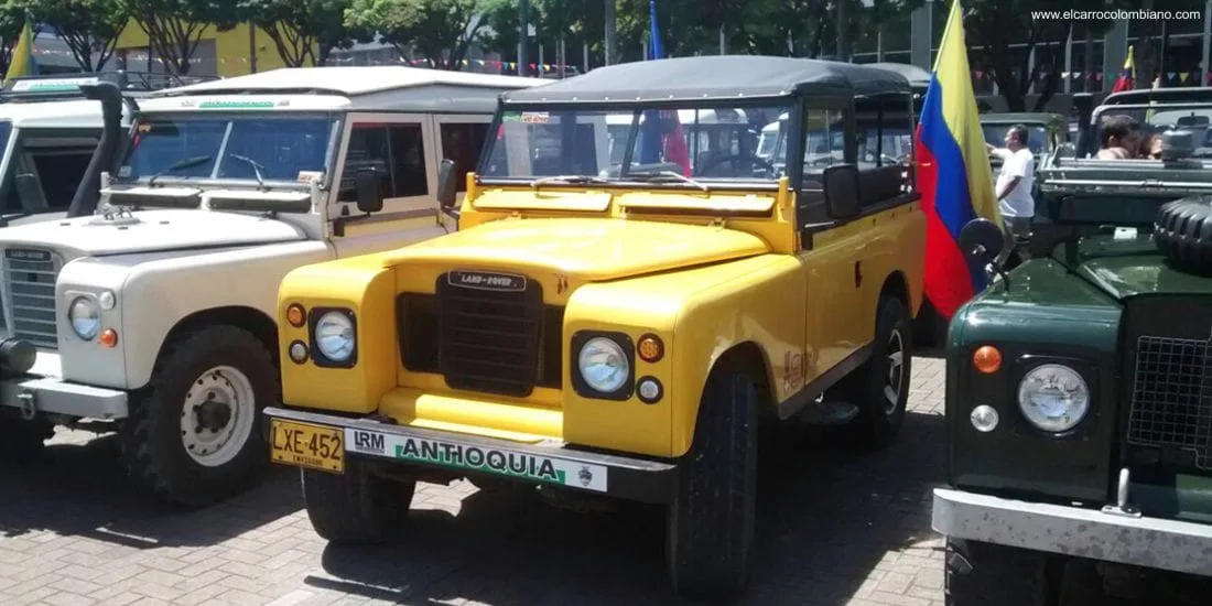 land rover colombia, legion land rover, land rover defender colombia, xi encuentro nacional legion land rover
