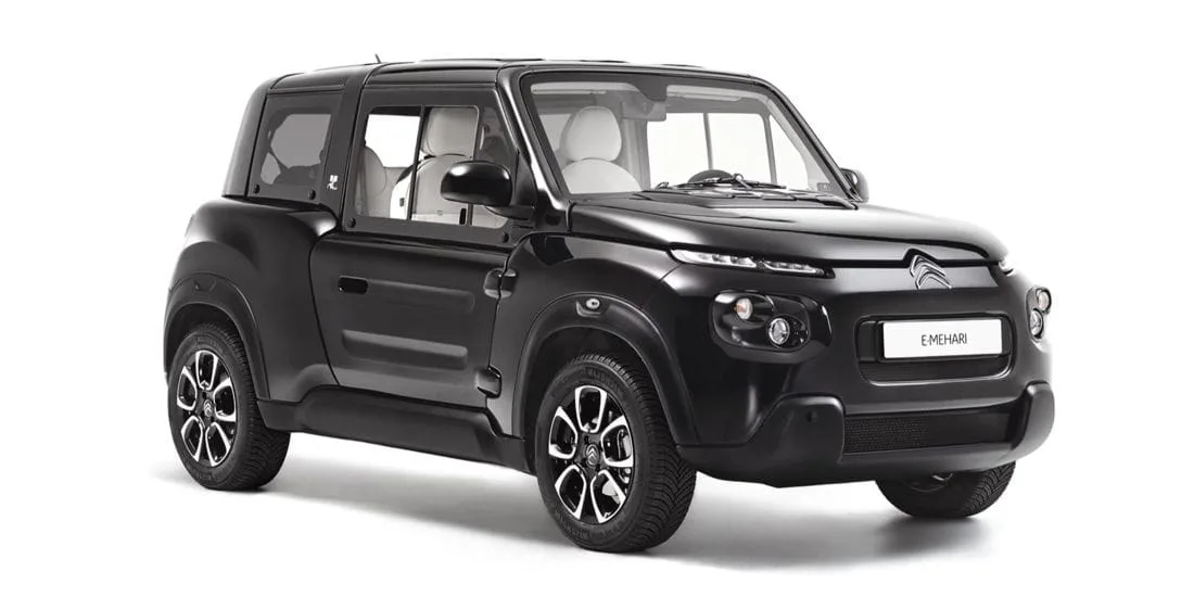 citroen e-mehari styled by courreges