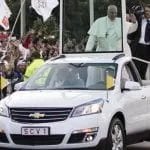 papamovil colombiano, carros del papa en colombia, papa francisco en colombia, el papa en colombia