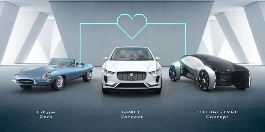 jaguar land rover, jaguar i-pace, jaguar electricos, land rover electricos, jaguar e-type zero, jaguar future-type