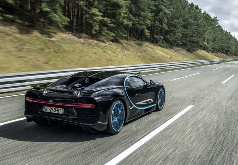 Consommation Bugatti Chiron à 400 Km/h
