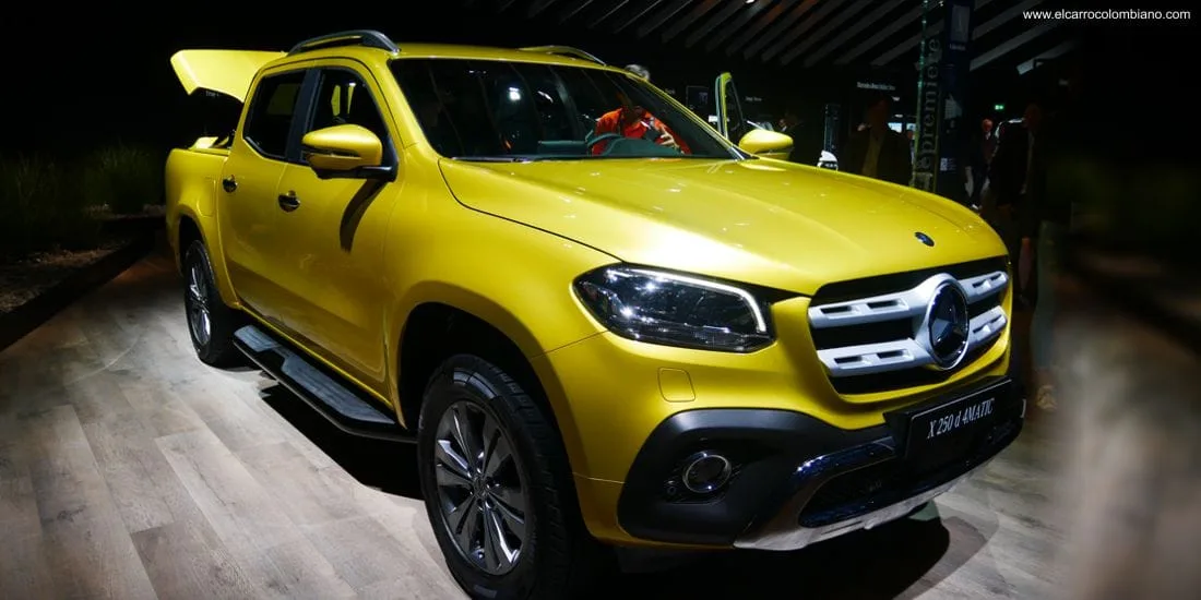 mercedes-benz clase x, mercedes-benz clase x colombia