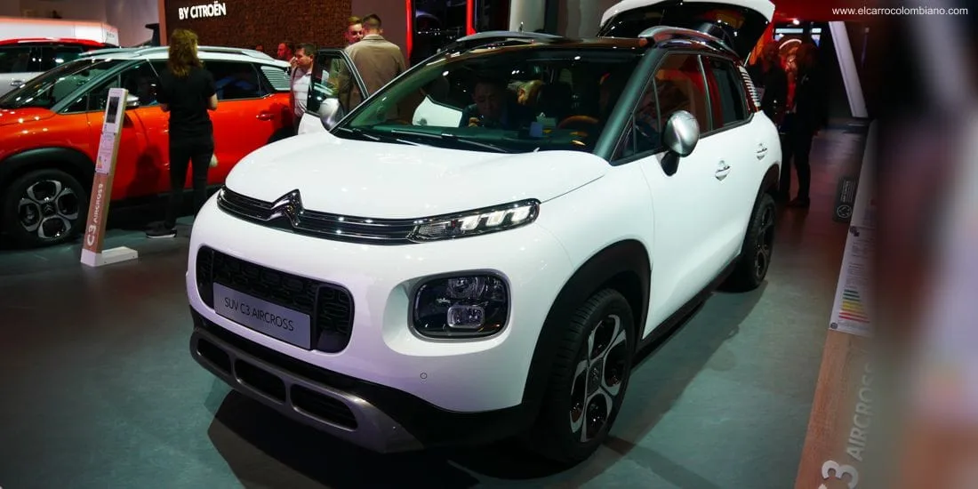 citroen c3 aircross 2018, citroen c3 aircross colombia