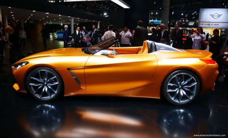 bmw z4 concept, bmw z4 2018, iaa 2017, frankfurt 2017