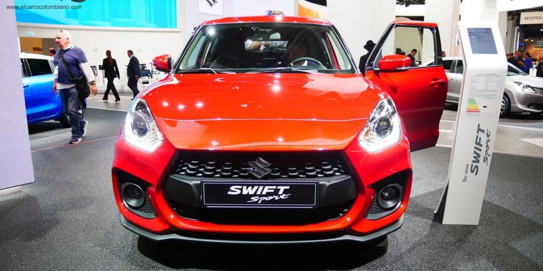 suzuki swift sport 2018, suzuki swift sport colombia, swift twincam