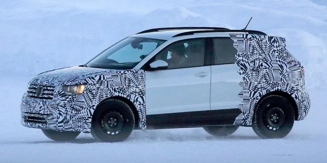 volkswagen t-cross fotos espia, volkswagen t-cross 2019