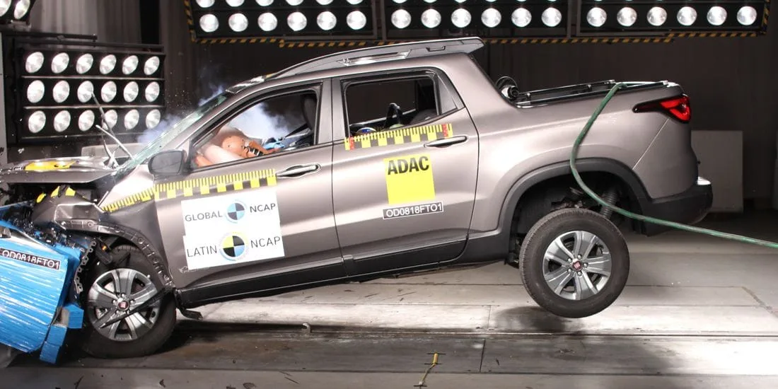 fiat toro latin ncap, fiat toro seguridad, evaluacion de seguridad fiat toro latin ncap, cuantas estrellas tiene la fiat toro