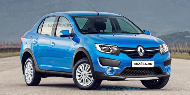 Renault logan stepway цвета