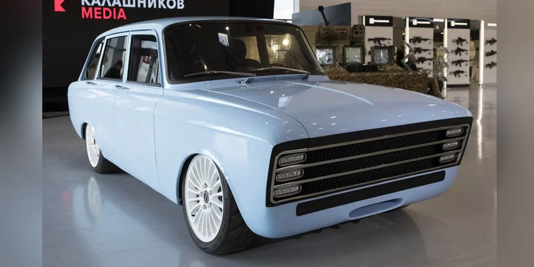 kalashnikov cv-1 concept, carro electrico ruso, carro electrico cv-1, carro electrico kalashnikov, carros rusos, carros de la cortina de hierro, kalashnikov autos, kalashnikov coches, coche electrico ruso, auto electrico ruso