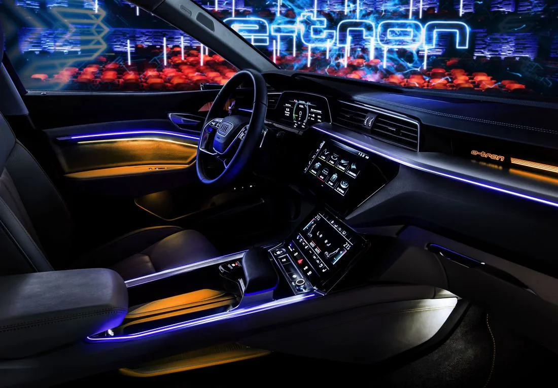 audi e-tron, audi e-tron de produccion, audi e-tron electrico, audi electrico, primer carro audi electrico, audi e-tron 2019