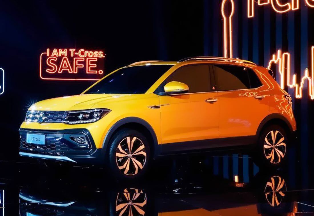 volkswagen t-cross china, volkswagen t-cross saic china, saic volkswagen china, volkswagen t-cross china fotos, volkswagen t-cross china caracteristicas
