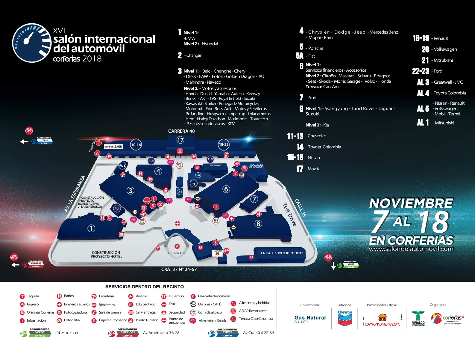 salon del automovil 2018, salon del automovil de bogota 2018, xvi salon internacional del automovil, salon de bogota 2018, salon del automovil bogota 2018 precio boletas, salon del automovil de bogota 2018 precio entrada, salon de bogota, salon del auto bogota, salon del automovil bogota 2019, feria del automovil en bogota, feria del automovil bogota corferias, salón internacional del automóvil de bogotá, feria del automovil 2018 corferias bogota, salon internacional del automóvil bogota siab