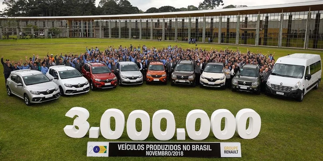 renault brasil, produccion de renault brasil, produccion de renault en brasil, produccion anual renault brasil, tres millones de vehiculos renault, tres millones de vehiculos renault brasil, renault brasil tres millones, complejo ayrton senna, complejo ayrton senna produccion, complejo ayrton senna produccion anual, kwid renault brasil, captur renault brasil, fabricas renault, fabricas renault brasil, cantidad de produccion renault, cantidad de produccion renault brasil, motores renault, motores renault brasil
