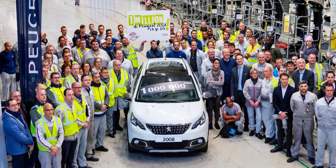 peugeot 2008, peugeot 2008 frances, peugeot 2008 producida en francia, peugeot 2008 mulhouse, peugeot 2008 colombia, peugeot 2008 1.000.000, peugeot 2008 2019