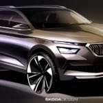 skoda kamiq, skoda kamiq bocetos, skoda kamiq primeras fotos, skoda kamiq primeras imagenes, skoda kamiq diseño, skoda kamiq 2019, skoda kamiq 2020