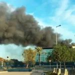 incendio en museo de coches clasicos seat barcelona
