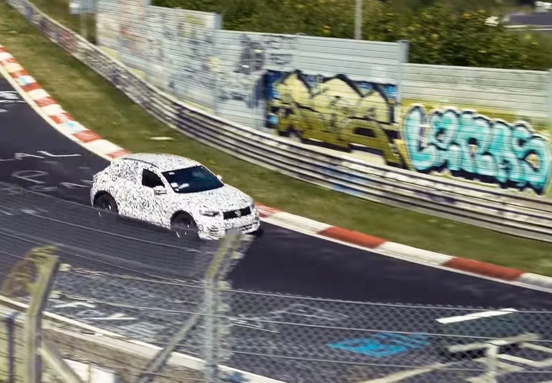 volkswagen t-roc r, volkswagen t-roc r 2020, volkswagen t-roc r 2019, volkswagen t-roc r salon de ginebra, volkswagen t-roc r primeros datos, volkswagen t-roc r motor, volkswagen t-roc r 2.0 tsi, volkswagen t-roc r fotos espia