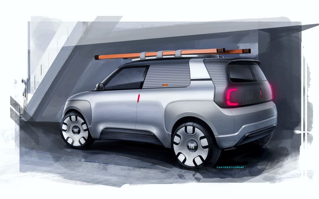 fiat concept centoventi, fiat centoventi, city car fiat, fiat electrico, auto fiat electrico, fiat concept cars, fiat concept centoventi caracteristicas, fiat concept centoventi fotos, fiat concept centoventi dimensiones, fiat concept centoventi autonomia, fiat concept centoventi 2019, auto urbano fiat, fiat colombia, fiat argentina, fiat mexico, fiat centoventi colombia