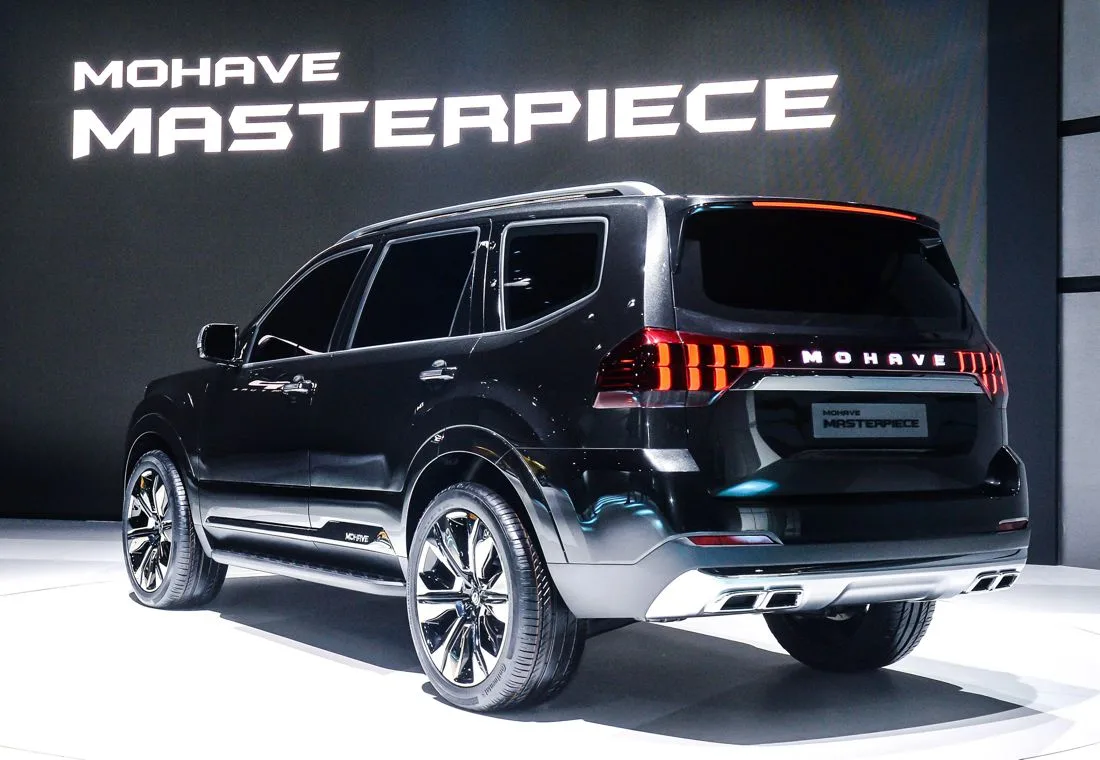 kia mohave masterpiece, kia mohave 2020, kia mohave masterpiece concept, kia suv 2020, kia mohave suv 2020, kia mohave masterpiece fotos, kia mohave masterpiece imagenes
