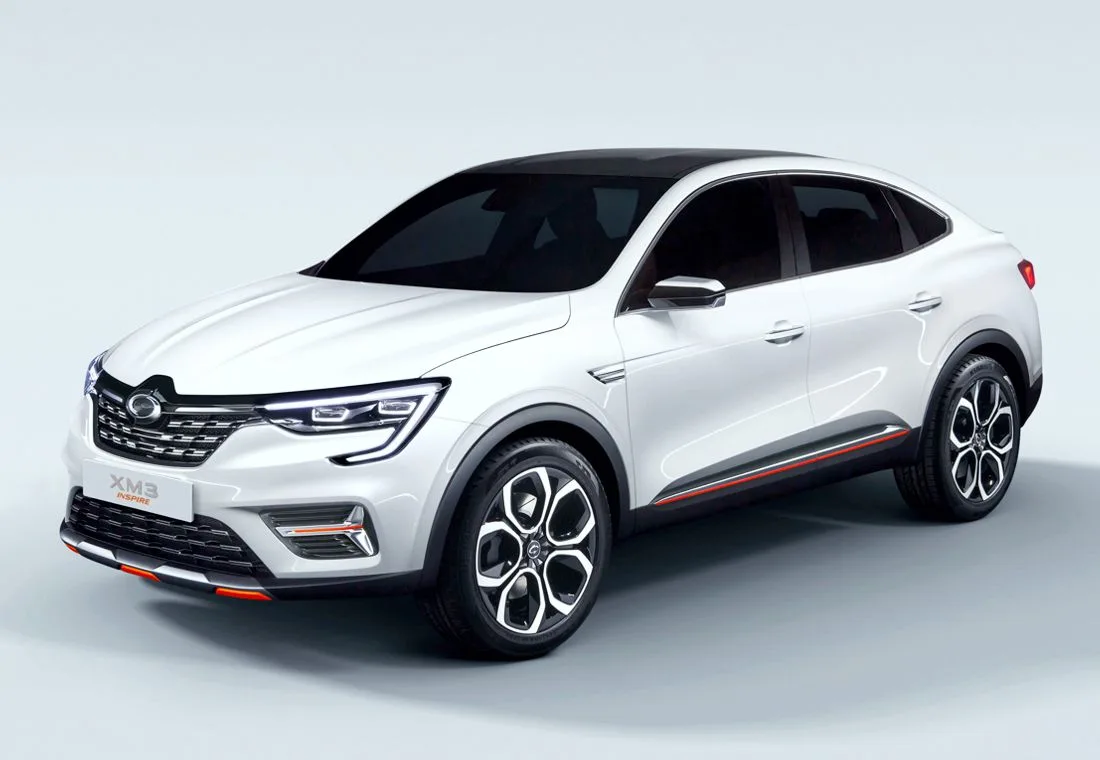 renault samsung xm3 inspire, xm3 inspire, xm3 inspire corea del sur, xm3 inspire caracteristicas, xm3 inspire fotos, xm3 inspire imagenes, xm3 inspire lanzamiento, renault arkana corea del sur, renault arkana samsung motors