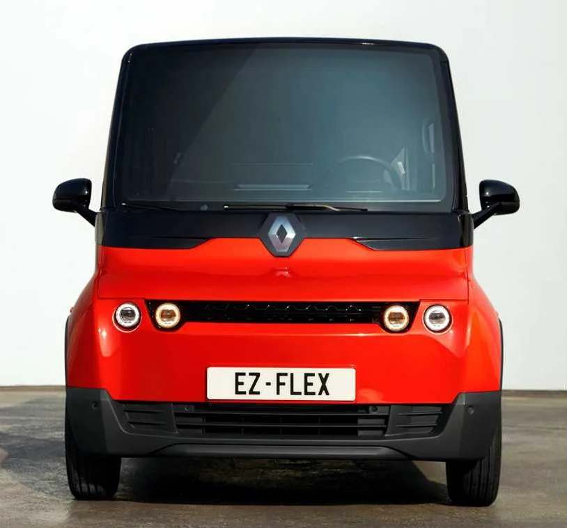 renault ez-flex, renault electricos, renault furgonetas electricas, renault furgoneta electrica, renault comercial electrico, renault furgon de reparto electrico, renault ez-flex 2019, renault ez-flex electrico, renault vehiculo experimental, renault furgon experimental, renault ez-flex caracteristicas, renault ez-flex dimensiones