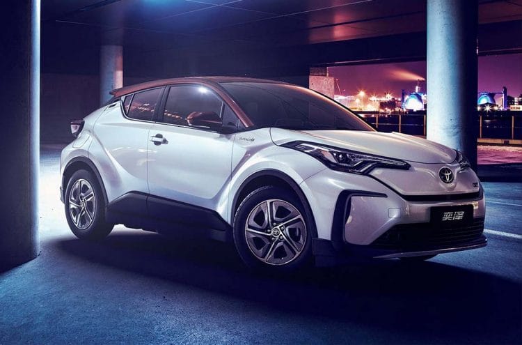 Toyota c hr ev