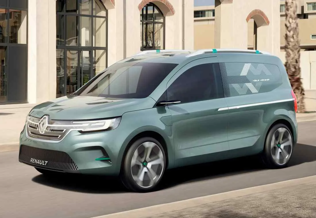 renault kangoo ze concept, renault kangoo ze 2020, renault kangoo ze 2021, renault kangoo 2020, renault kangoo 2021, renault kangoo europea 2020, renault kangoo europea 2021, van electrica 2020, vans electricas, vehiculos utilitarios electricos
