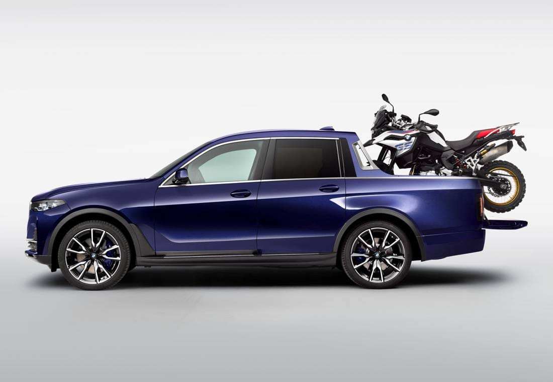 bmw x7 pick-up, bmw x7 pick-up caracteristicas, bmw x7 pick-up ficha tecnica, bmw x7 pick-up 2019, bmw x7 pick-up 2020, bmw x7 pick-up one-off, bmw x7 pick-up prototipo, bmw x7 pick-up concept car, bmw x7 pick-up motorrad days