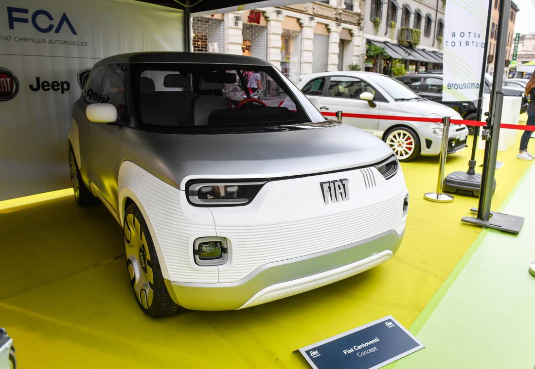 fiat concept centoventi, concepto fiat centoventi, fiat centoventi, fiat panda 2021, fiat concept centoventi premio de diseño, red dot awards 2019, fiat concept centoventi red dot awards 2019