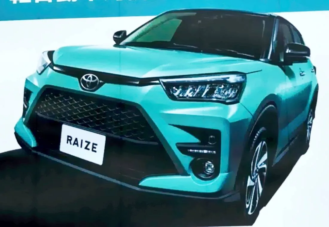 toyota raize, toyota raize brasil, toyota raize colombia, toyota raize america latina, mini suv toyota, crossover pequeño toyota, suv compacto toyota, daihatsu rocky toyota, toyota raize 2021