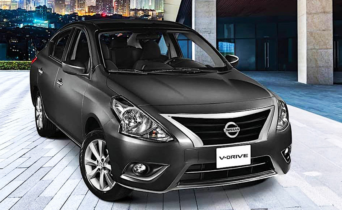 El anterior Nissan Versa sigue vigente, ahora se llama V-Drive