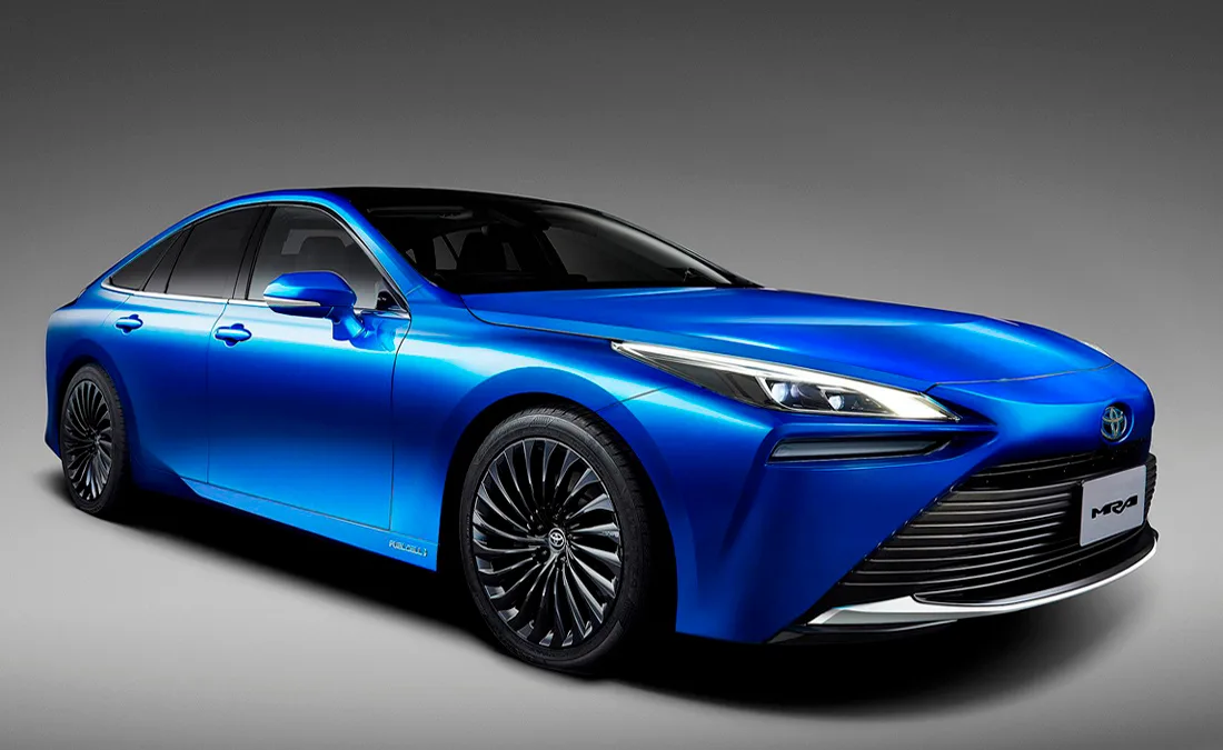 toyota mirai concept 2021, toyota mirai, toyota electrico, toyota pila de combustible, toyota berlina, berlina futurista, toyota, carros de alta gama
