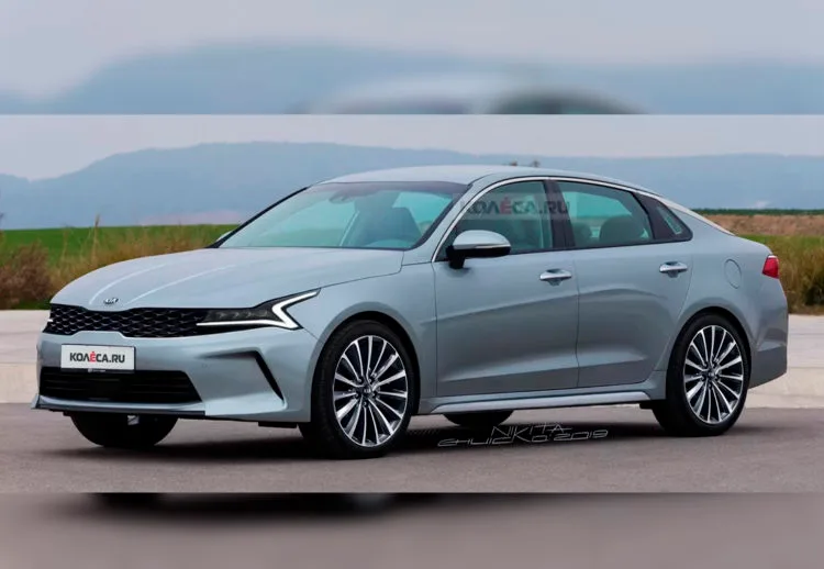kia optima 2021, kia optima, kia, kia optima hibrido, nuevos modelos kia, kia sedan, kia autos, nuevo diseño kia optima, nuevo diseño kia, render, foto espia, recreacion kia, recreaciones