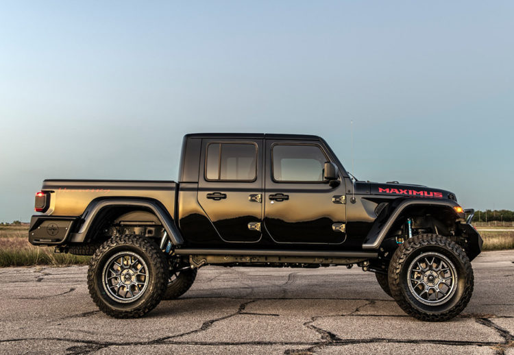 jeep gladiator hennessey maximus, jeep gladiator edicion especial, jeep galdiator, jeep gladiator hennessey, jeep, todoterreno, 4x4
