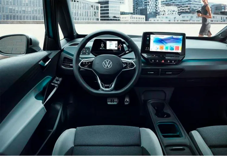 volkswagen id3, volkswagen, id3, sistema de iluminacion inteligente, volkswagen sistema de iluminacion, movilidad sostenible, autos electricos, volkswagen electricos