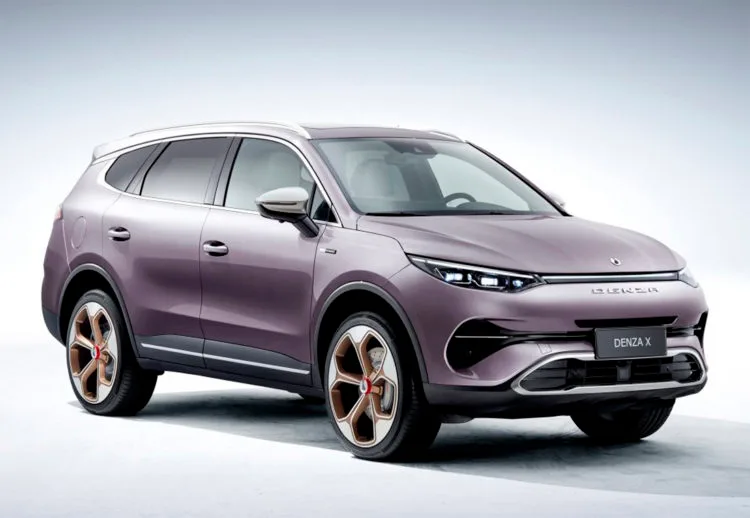 denza x, denza x mercedes benz, suv electrica, mercedes benz, denza, salón del automóvil de guangzhou 2019, lanzamientos china, lanzamientos autos, movilidad electrica, denza x electrica, denza x hibrido