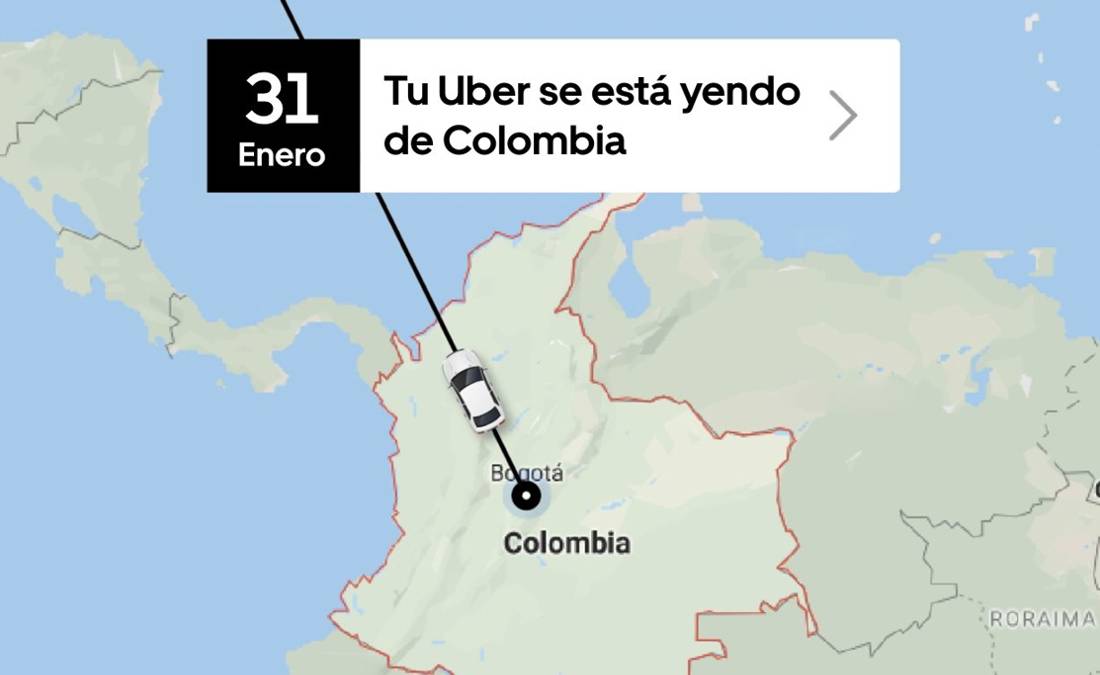 uber se va de colombia, uber colombia, uber deja de operar en colombia, uber sale de colombia, uber en colombia, suspension de uber en colombia, cierre de uber en colombia, despedida de uber en colombia, demanda contra uber en colombia, beat aplicacion colombia, aplicaciones de transporte compartido en colombia