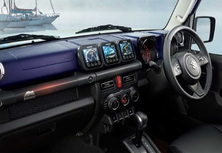 suzuki jimny, suzuki, suzuki jimny sierra, suzuki jimny sierra marine style, nuevo suzuki marine style, carros todoterreno, suzuki edicion especial, marine style, sierra marine style, carros 4x4