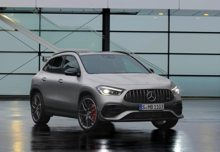 Mercedes-AMG GLA 45, Mercedes-AMG GLA 45 4Motion+, Mercedes-AMG GLA 45 2020, Mercedes-AMG GLA 45 Salón de ginebra, Mercedes-AMG GLA 45 Ginebra, Mercedes-AMG GLA 45 Alemania, Mercedes-AMG GLA 45 Fotos, Mercedes-AMG GLA 45 características, Nuevo Mercedes-AMG, Nuevo GLA 45, Nuevo Mercedes-AMG 4Motion