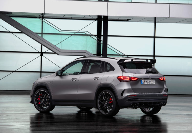 Mercedes-AMG GLA 45, Mercedes-AMG GLA 45 4Motion+, Mercedes-AMG GLA 45 2020, Mercedes-AMG GLA 45 Salón de ginebra, Mercedes-AMG GLA 45 Ginebra, Mercedes-AMG GLA 45 Alemania, Mercedes-AMG GLA 45 Fotos, Mercedes-AMG GLA 45 características, Nuevo Mercedes-AMG, Nuevo GLA 45, Nuevo Mercedes-AMG 4Motion