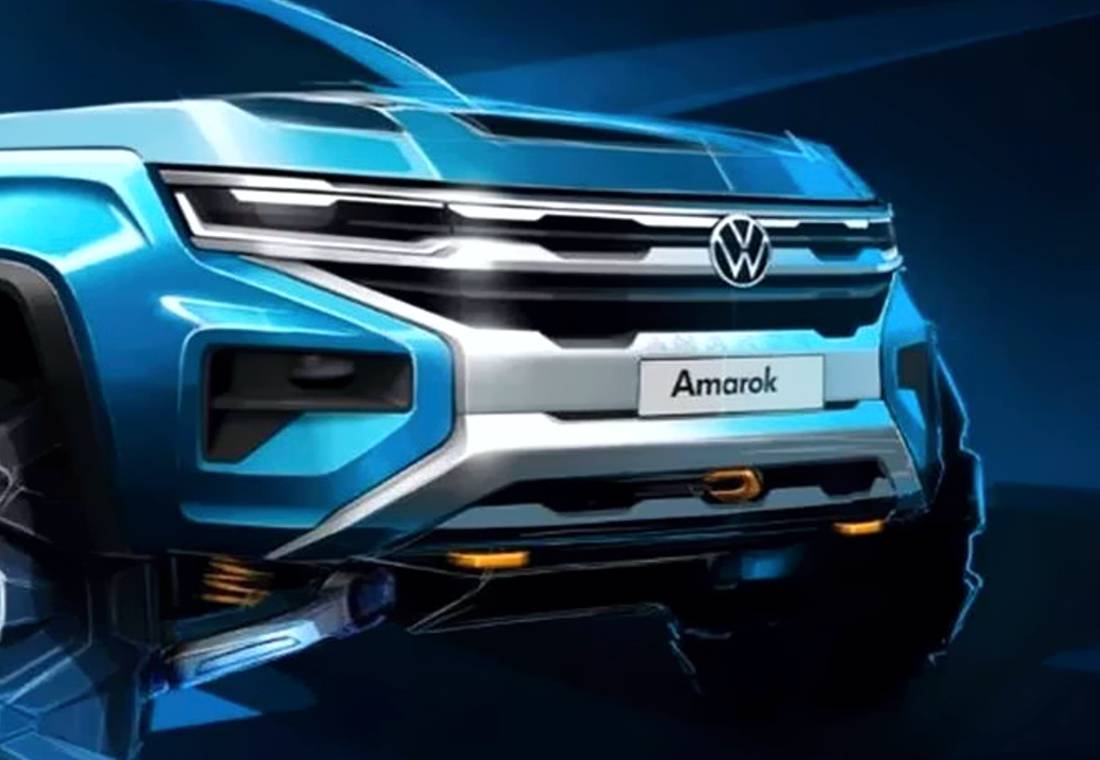 volkswagen amarok 2022, volkswagen amarok 2022 boceto oficial, volkswagen amarok 2022 adelanto, volkswagen amarok 2022 caracteristicas, volkswagen amarok 2022 fotos, volkswagen amarok y ford ranger 2022