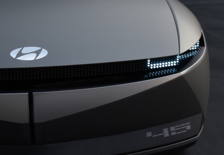 Hyundai 45 EV, Hyundai, Hyundai 45 EV fotos, Hyundai 45 EV diseño, Hyundai diseño, Hyundai concept cars, Hyundai carros concepto, Hyundai futuro