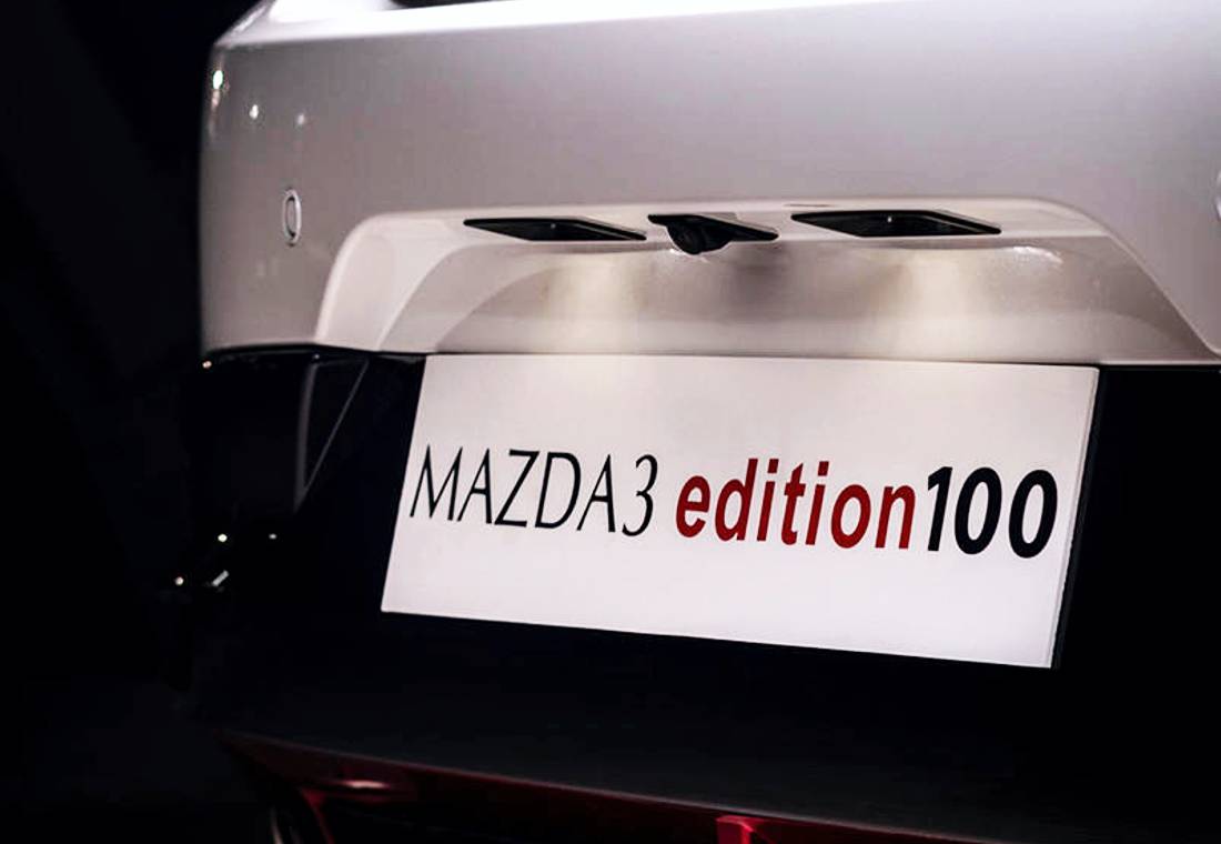 mazda 3 edition100, mazda 3 100th anniversary, mazda 3 100 aniversario, mazda 3 edition100 tailandia, mazda 3 edition100 caracteristicas, mazda 3 edition100 ficha tecnica, mazda 3 edition100 fotos, mazda 3 edition100 imagenes, mazda 3 edition100 precio, mazda 3 edition100 equipamiento, mazda 3 edition100 serie limitada, mazda 3 edition100 edicion especial