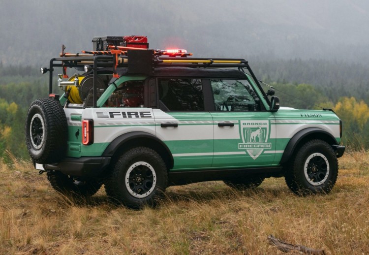 ford bronco, ford bronco wildland fire rig, ford bronco de emergencias, ford bronco de rescate, ford bronco vehiculo contra incendios, ford bronco  versiones, ford bronco wildland fire rig fotos