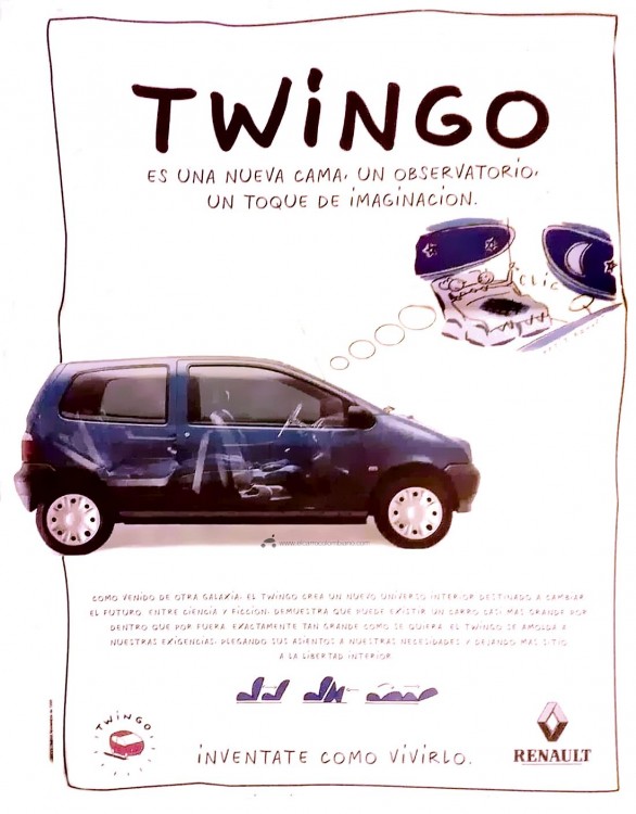 renault twingo, renault twingo publicidad, renault twingo lanzamiento, renault twingo lanzamiento en colombia, renault twingo inventate como vivirlo, renault twingo comercial de lanzamiento, renault twingo 1993, renault twingo 1995, renault twingo lanzamiento en colombia, renault twingo colombia, renault twingo historia en colombia