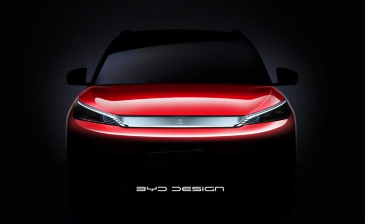 Byd yuan электромобиль